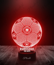 Lampka LED 3D Plexido Piłka Nożna Reprezentacja Niemcy Euro 2024 - 2