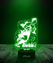 Lampka LED 3D Plexido Igrzyska Olimpijskie Zawodnik Rugby Olimpiada - 2