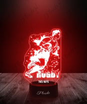 Lampka LED 3D Plexido Igrzyska Olimpijskie Zawodnik Rugby Olimpiada - 3