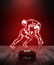 Lampka LED 3D Plexido Igrzyska Olimpijskie Dyscyplina Wrestling Sport