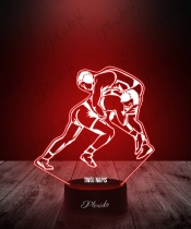 Lampka LED 3D Plexido Igrzyska Olimpijskie Dyscyplina Wrestling Sport