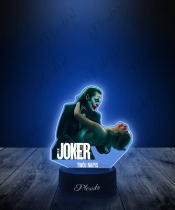 Lampka LED 3D Plexido z Nadrukiem Joker Film DC Comics - 2