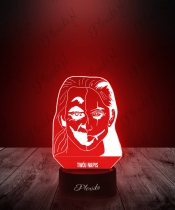 Lampka LED 3D Plexido Joker Maska Film DC Comics