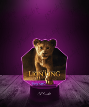 Lampka LED 3D Plexido z Nadrukiem The Lion King Król Lew - 2