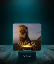 Lampka LED 3D Plexido z Nadrukiem The Lion King Mufasa - 2