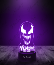 Lampka LED 3D Plexido Marvel Venom - 2