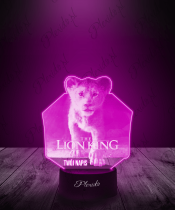 Lampka LED 3D Plexido The Lion King Simba