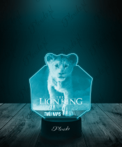 Lampka LED 3D Plexido The Lion King Simba - 2