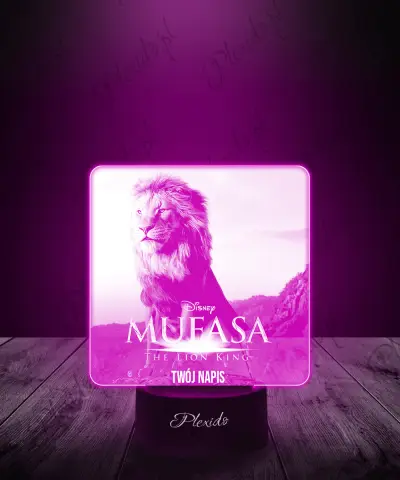 Lampka LED 3D Plexido The Lion King Mufasa