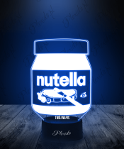 Lampka LED 3D Plexido Słoik Nutella