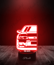 Lampka LED 3D Plexido Samochód Nissan