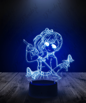 Lampka LED 3D Plexido Demon Slayer Kanao Tsuyuri - 3