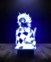 Lampka LED 3D Plexido Demon Slayer Tanjiro Kamado - 3