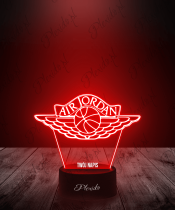 Lampka LED 3D Plexido Air Jordan Logo Streetwear