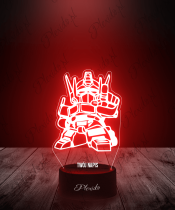 Lampka LED 3D Plexido Transformers One Chibi
