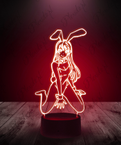 Lampka LED 3D Plexido Mai Waifu Seishun Sakurajima Bunny - 3