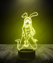 Lampka LED 3D Plexido Mai Waifu Seishun Sakurajima Bunny - 2