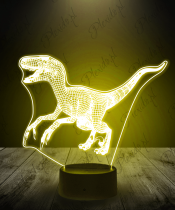 lampka_led_3d_plexido_dinozaur_welociraptor