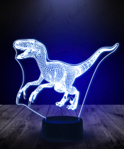 lampka_led_3d_plexido_dinozaur_welociraptor