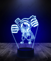 Lampka LED 3D Plexido Monkey Luffy Chibi - 1