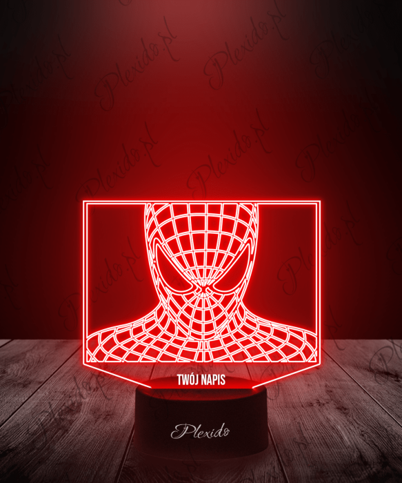 Lampka LED 3D Plexido Marvel Spiderman