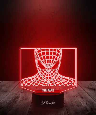 Lampka LED 3D Plexido Marvel Spiderman