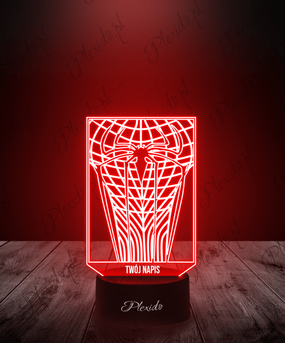 Lampka LED 3D Plexido Spiderman Marvel