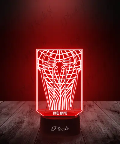 Lampka LED 3D Plexido Spiderman Marvel