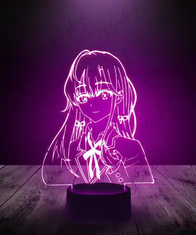 lampka_led_3d_plexido_seishun_mai_wakahara