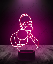 lampka_led_3d_plexido_homer