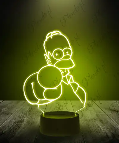 lampka_led_3d_plexido_homer