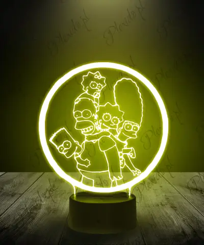 lampka_led_3d_plexido_homer