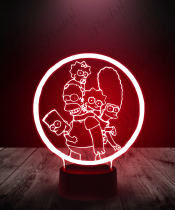 lampka_led_3d_plexido_homer