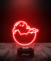 Lampka LED 3D Plexido Hello Kitty Gudetama - 3