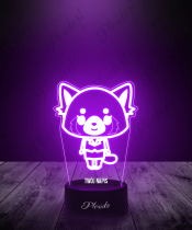 Lampka LED 3D Plexido Hello Kitty Aggretsuko - 1