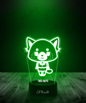 Lampka LED 3D Plexido Hello Kitty Aggretsuko - 2