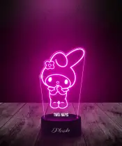 Lampka LED 3D Plexido Hello Kitty My Melody - 3