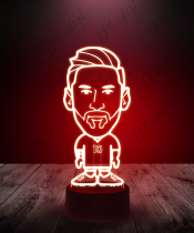 Lampka LED 3D Plexido Leo Messi