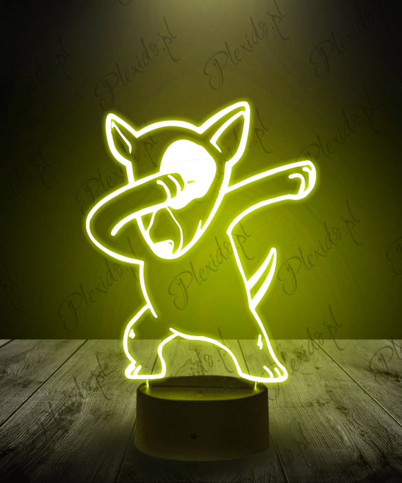 Lampka LED 3D Plexido Pies Dabujący - 1