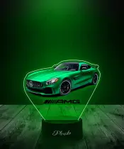 Lampka LED 3D Plexido Samochód Mercedes GTR AMG - 3