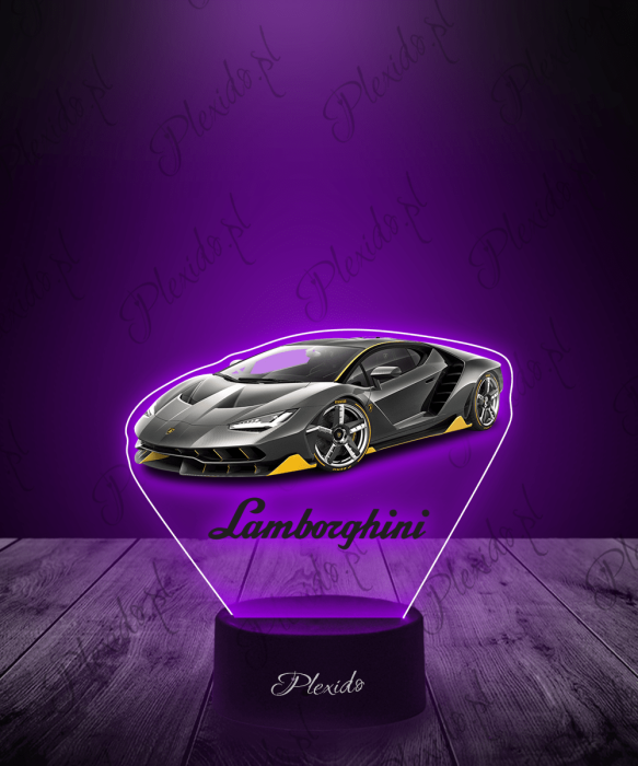 Lampka LED 3D Plexido  Samochód Lamborghini Centenario - 1