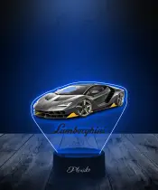 Lampka LED 3D Plexido  Samochód Lamborghini Centenario - 3