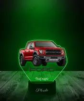 Lampka LED 3D Plexido Samochód Ford Pickup F-Series - 2