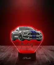 Lampka LED 3D Plexido Samochód Ford Mustang Shelby - 1