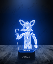 Lampka LED 3D Plexido Foxy Five Nights at Freddy's FNAF - 2