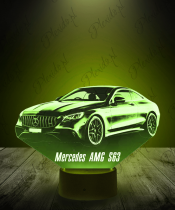 Lampka LED 3D Plexido Mercedes AMG - 3