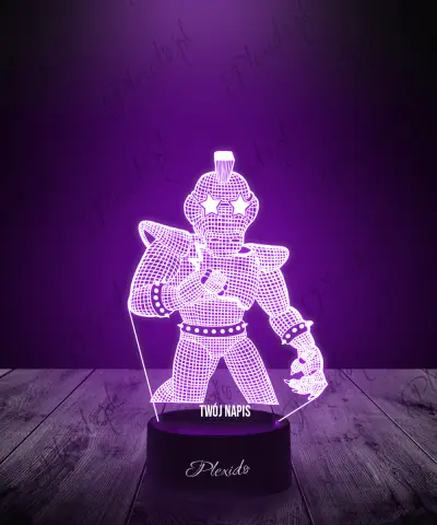 Lampka LED 3D Plexido Five Nights At Freddy's Monty Mondgomery - 1