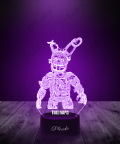 Lampka LED 3D Plexido Five Nights At Freddy's Afton - 2