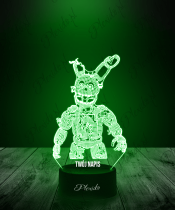 Lampka LED 3D Plexido Five Nights At Freddy's Afton - 3