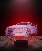 Lampka LED 3D Plexido Samochód Nissan GT-R - 1